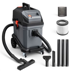 Aspirapolvere Commerciale per Liquidi e Solidi da 11 Galloni, 5.5 HP di Picco, Portatile, Autopulente, 1350W - Product Image 1