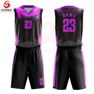 Ensemble d'uniformes de basketball personnalisés, maillot et short de basketball sublimés, vêtements d'équipe professionnels, fournisseur en gros OEM ODM - Product Image 3