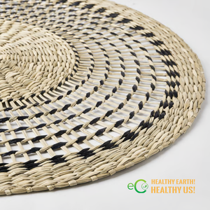 Set de table en jonc tressé à la main de 30 cm pour la décoration de table |   Napperons en fibres naturelles en gros - Product Image 2