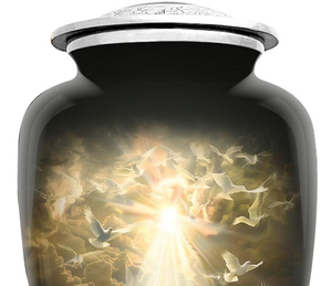 Urnas funerarias de latón para adultos, urnas hechas a mano para hombre y mujer, urnas decorativas de alta calidad. - Product Image 3