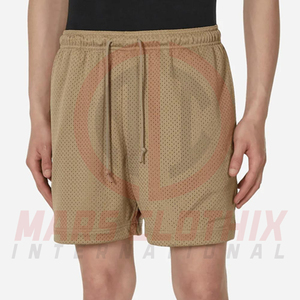 Custom Logo Design Durable Gym Wear Street style Mesh Shorts For Men Wholesale Price Men Mesh Shorts In Low MOQ - Product Image 4