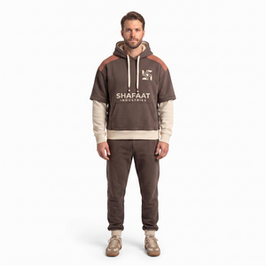 Sudadera con Capucha Personalizada de Felpa Francesa de Algodón Grueso para Hombre, Corte Holgado, Premium, Estilo Urbano, OEM ODM - Product Image 1