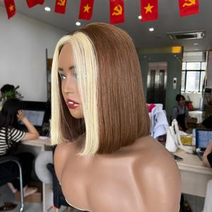 2x6 Kim Perruques Bob Swiss Lace Closure Super Double Drawn Bundles de cheveux vietnamiens bruts Tendance chaude 2024 Perruques de cheveux humains - Product Image 4