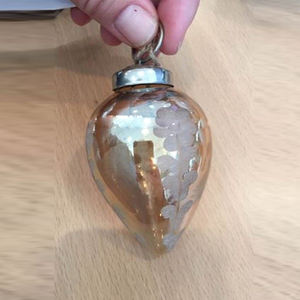 Décoration de Noël moderne, luxueuse, écologique, faite à la main, de style traditionnel, boîte de décoration pour la maison, Père Noël - Product Image 1