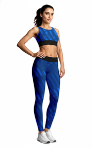 Conjunto de Yoga Personalizado de Cintura Alta para Mujer, Ropa Deportiva sin Costuras, Leggings Transpirables, Bra Deportivo, Traje Deportivo - Product Image 2