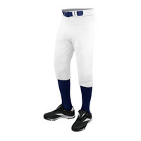 Ensemble uniforme de baseball très vendu, maillot bleu marine, pantalon blanc, tissu respirant, vêtements de sport pour hommes adultes, toutes saisons