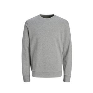 Sudadera con capucha para hombre de gran tamaño de lana de alta calidad OEM, sudadera básica de mezcla de algodón con estampado liso con sudadera CK - Product Image 6