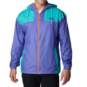 Veste coupe-vent résistante à l'eau avec poches pratiques et design ajusté facile à porter, idéale pour les voyages et les loisirs - Product Image 1