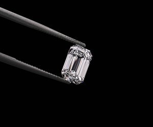 Diamant CVD de laboratoire en vrac, taille émeraude, 1,20 ct, D/E/F VVS1, certifié IGI, vente chaude |   Diamant à taille unique - Product Image 3