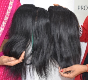 Extensions de cheveux humains indiens 100% naturels, lisses, sans perte, cuticules alignées, lots de cheveux humains de jeunes donneurs - Product Image 2