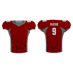 Fabrication OEM et ODM, uniforme de football américain personnalisé avec 12 panneaux en jersey américain et pantalon rembourré - Product Image 2