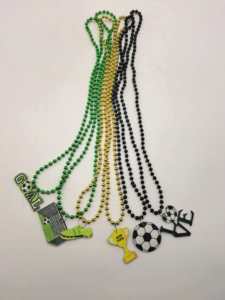 Collier en feutre personnalisé avec pendentif en plastique, accessoires de bijoux, OEM ODM, vente en gros, écologique, cadeau de mode personnalisé - Product Image 2