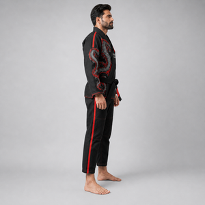 Uniforme de jiu-jitsu confortable avec coutures renforcées, tissu respirant et durabilité fiable pour les athlètes actifs - Product Image 3