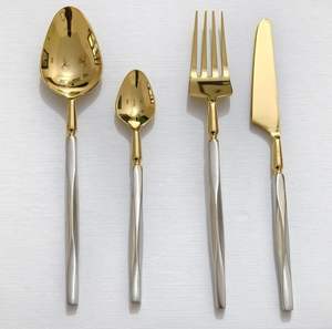 Ensemble de couverts rustiques haut de gamme, ensemble de couverts pour hôtel, ensemble de couverts pour restaurant, ensemble de couverts occidentaux en gros, ensemble de couverts vintage - Product Image 5