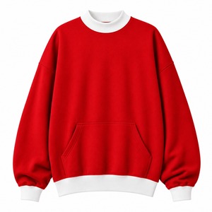 Sweat-shirt ample à col montant pour femme, coupe décontractée et oversize, à manches longues, confortable pour l'automne - Product Image 6