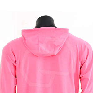 <b>Men's</b> <b>Pink</b> Quarter Zip Long Sleeve <b>Sweatshirt</b> Regular Fit Sporty Knitted Quick Dry Spring Wear Premium Quality Made in Pakistan - Product Image 5