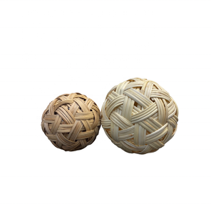 ลูกหวายสานด้วยมือจากโรงงานชั้นนำเส้นผ่าศูนย์กลาง3ซม. ถึง15ซม. สำหรับงานเลี้ยงในบ้านเทศกาลคริสต์มาสของขวัญ - Product Image 4