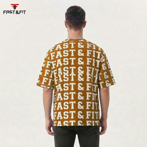Camisetas Personalizables para Hombre, 100% Algodón Grueso, Impresión Serigráfica, Transpirables, Ecológicas, con Logotipo y Patrón de Letras Personalizados - Product Image 5