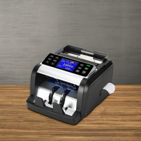 Machine à compter l'argent multi-devises à grande vitesse de qualité professionnelle P89 avec détecteur de faux billets CIS et imprimante, compteur de valeur