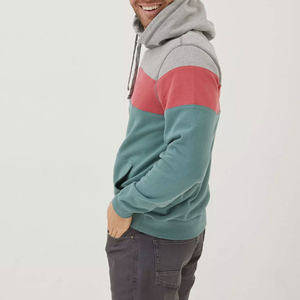 Vente en gros de sweats à capuche en molleton pour hommes, basiques tricotés en coton mélangé 480g, hiver, décontractés, couleur unie, respirants, coupe-vent, logo personnalisé - Product Image 2