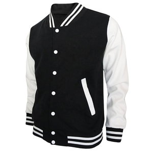 แจ็คเก็ตเบสบอลแฟชั่นแบบใหม่สำหรับฤดูหนาว ไซส์พลัส สไตล์ Letterman สำหรับวิทยาลัย/มหาวิทยาลัย  แบบ Unisex กันน้ำ  ตกแต่งด้วยขนฟ็อกซ์  ผ้าวูลแบบ Varsity - Product Image 6