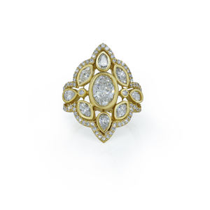 แหวนเงิน 10kt ประดับเพทาย ดีไซน์ทันสมัย สำหรับทั้งชายและหญิง เหมาะสำหรับงานแต่งงาน งานหมั้น และโอกาสพิเศษ - Product Image 1