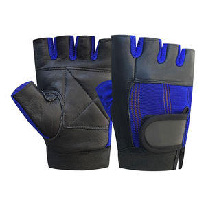 Guantes de Fitness de Cuero con Soporte para Muñeca, Transpirables, para Fisicoculturismo, Ejercicio y Levantamiento de Pesas, Servicio OEM - Product Image 1