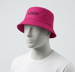 Chapeau Bob Décontracté en Coton Personnalisé avec Logo Brodé sur le Panneau Avant, Protection Solaire, Unisexe, pour Voyage et Plage, Prix Bas - Product Image 6