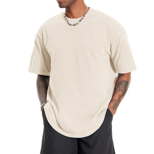 Camiseta de hombre 100% algodón, cuello redondo, diseño moderno, corte ajustado, camisetas sólidas, camisetas de manga corta para hombre, MOQ bajo. - Product Image 5