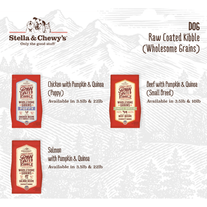 Croquettes pour chiens Stella & Chewy's Dog Raw Coated - (22 lb) Grain de bœuf entier (race petite) - Product Image 5