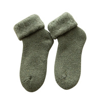 Chaussettes thermiques d'hiver de qualité supérieure, en mélange de laine épaisse, doublées de polaire, confortables, respirantes, chaudes, douces, pour un usage quotidien, pour femmes
