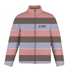 Chaqueta acolchada cómoda para hombre con relleno grueso, ideal para usar en invierno al aire libre. - Product Image 1
