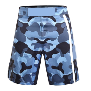 Shorts de Muay Thai al por mayor OEM, lisos, elásticos, para lucha MMA, kick boxing, ligeros y transpirables. - Product Image 1