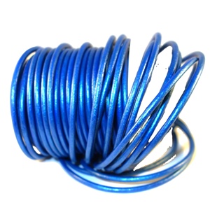 Gran oferta, cordones de cuero redondos, hallazgos artesanales DIY para joyería, pulsera, collar y otros accesorios, precio al por mayor - Product Image 1