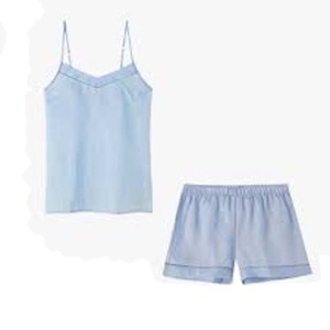 Pijama de verano sin mangas para mujer, pantalones cortos Con parte inferior personalizada, fabricación de Daisyapparel min, india - Product Image 1