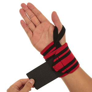 Adjustable Wrist Support Brace with Palm Guard for <b>Weight</b> Lifting Strength Training <b>Women</b> Black Hook Loop Closure Basic - Product Image 5