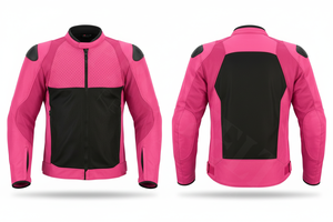 Custom Clothing Manufacturer Hybrid Textile Racing Motorbike Jacket Dual Material Ce Armor Corduroy Polyester Custom Moto Jacket - Product Image 5