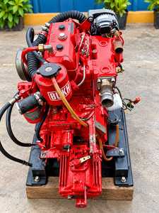 Moteur diesel 4 temps à injection directe Bukh DV24 de 24 CV, 2 cylindres, d'occasion, prix bas, prêt à l'exportation - Product Image 2