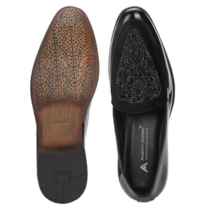 รองเท้าผู้ชายทรงแหลมสไตล์ใหม่ รองเท้าใส่ไปงานปาร์ตี้ รองเท้าเจ้าบ่าว รองเท้าผู้ชายอินเทรนด์ - Product Image 1