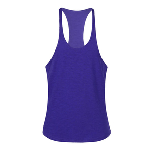 Custom Made Men's 100% Polyester Seamless <b>Stringer</b> Tank Top Y-Back Gym Wear Quick Dry Breathable Loose Muscle Fit - Product Image 3