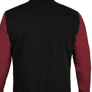 เสื้อแจ็คเก็ตวาร์ซิตี้มีฮู้ดลายการ์ตูนแบบหนา ผ้าวูล 100% สำหรับทุกเพศ ขายดี ขายส่ง รับผลิตตามสั่ง สไตล์สตรีทแวร์ - Product Image 2
