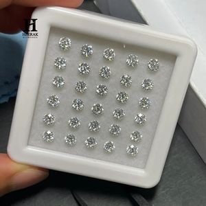 Pierre précieuse brillante cultivée en laboratoire, polie, 0,3 ct, 0,4 ct, 0,5 ct, D VVS2, excellente, pour la fabrication de bijoux, certifiée IGI, percée au laser, Starsgem - Product Image 3