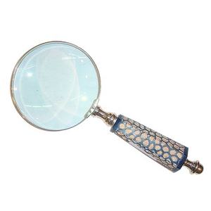 2025 New Design Indian Handicraft Bronze Magnifiers Good Quality Metal Vintage Look Eye Glass Wholesale - Product Image 5