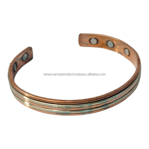 Brazalete Magnético de Cobre de Alta Resistencia con 6 Imanes de Alta Potencia, Brazalete Terapéutico para la Recuperación Deportiva, la Circulación y el Equilibrio - Product Image 1