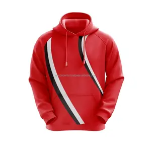 पुरुषों के लिए नई आगमन 2024 लाल स्वेटर हुडी स्वेटशर्ट हुड के साथ भारी वजन वाले फैब्रिक फैशन हुडी स्वेटशर्ट