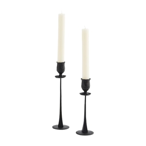 Wholesale Nordic Matte <b>Black</b> Metal Taper Candle <b>Holder</b> Set Modern Iron Candle <b>Holders</b> for Wedding Table Centerpiece Home Decor - Product Image 1