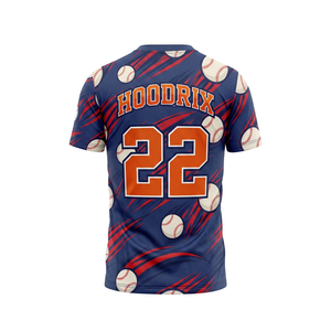 Camiseta de Práctica de Béisbol Sublimada Personalizada, Chaleco Deportivo de Malla Transpirable, Uniforme de Equipo de Secado Rápido al por Mayor - Product Image 2