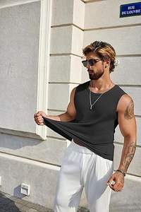 Débardeurs de musculation et de fitness de haute qualité pour hommes – Vente en gros – Débardeurs décontractés - Product Image 2