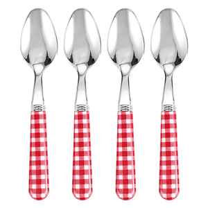 Ensemble de cuillères en acier inoxydable réutilisables et écologiques pour la maison, la cuisine, les repas en plein air et les voyages - Product Image 1