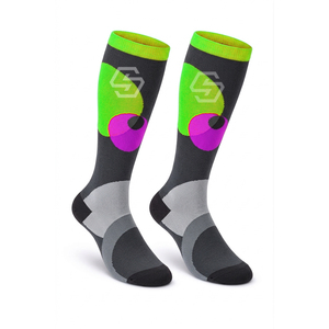Calcetines Deportivos de Compresión al Por Mayor OEM, Calcetines Deportivos Unisex de Alta Calidad, Transpirables, con Bordado Personalizado - Product Image 5